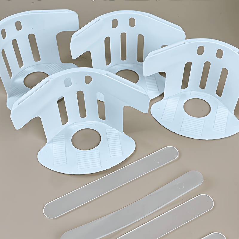 TEMU Invisible No-pin Clips For Fitted Sheet Holders, Anti-shift Bed Sheet Fasteners (4pcs)