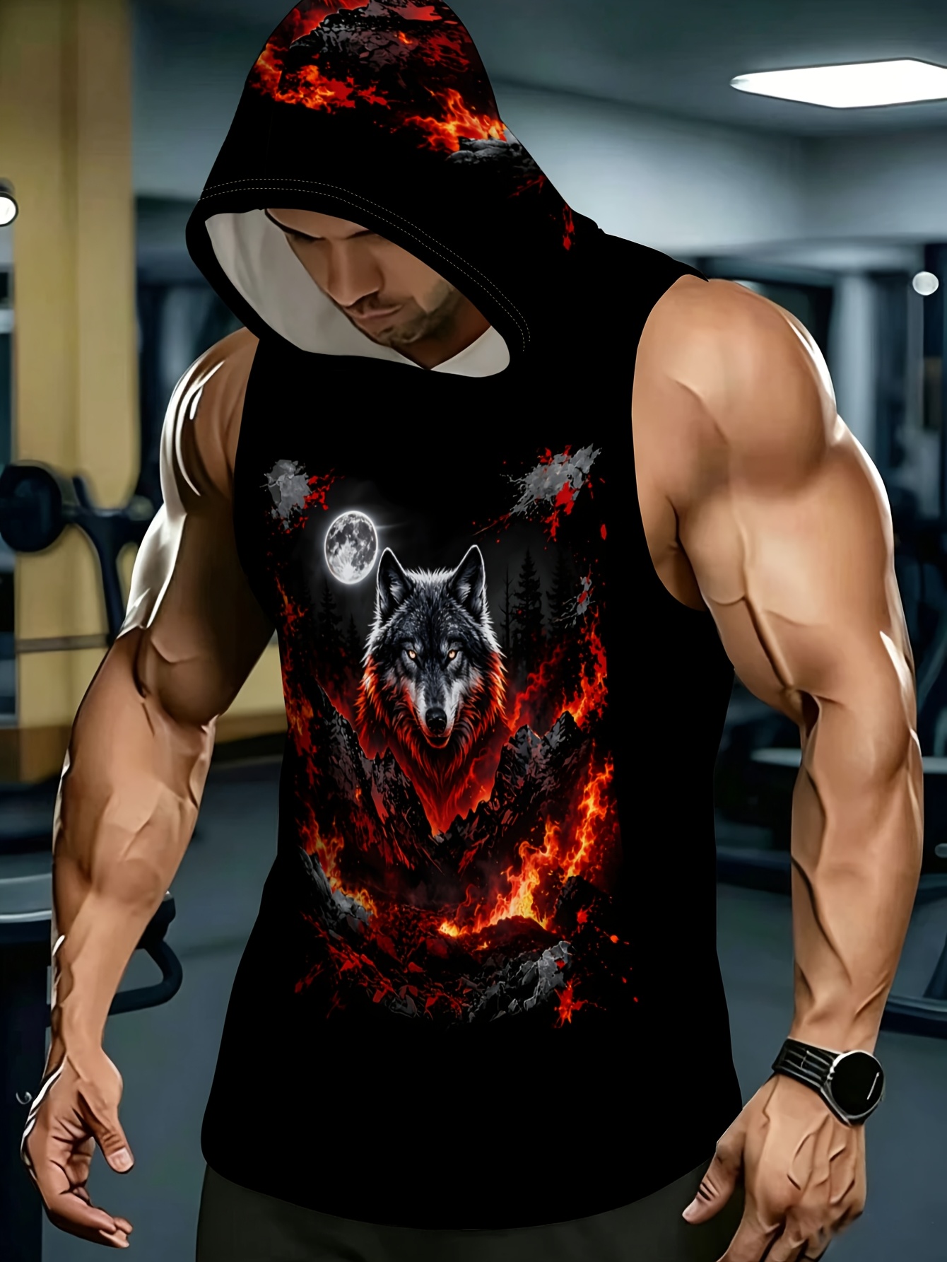 wolf clothes sold on Temu United States