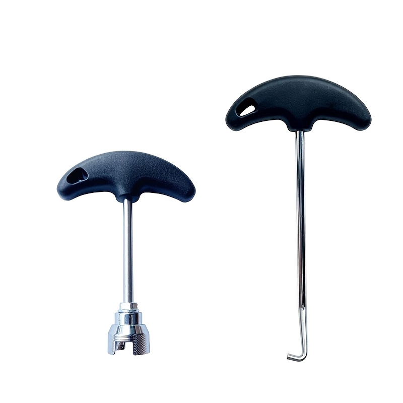TEMU 2pcs/set Car Brake Spring Repair Tools, Car Brake Spring Washer Repair Compressor Install Handle Tool, Motorcycle Exhaust Pipe Spring Hook
