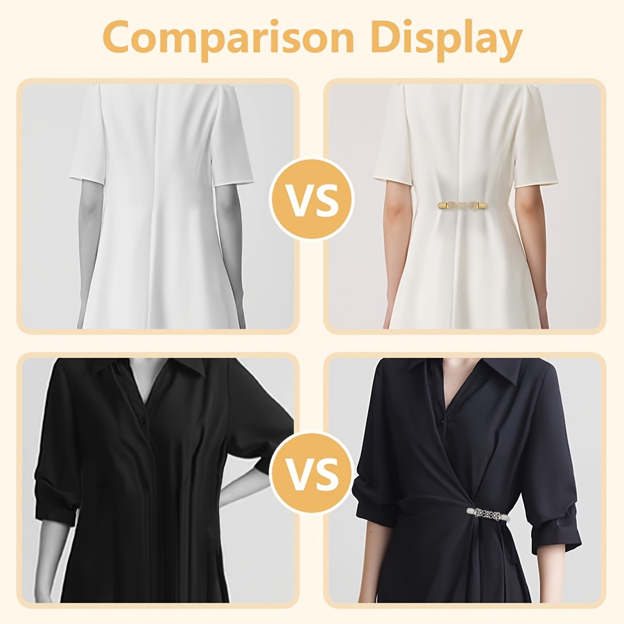 3 Pièces Pinces à Pull Pour Cardigans Pince à Col Pour Serrer