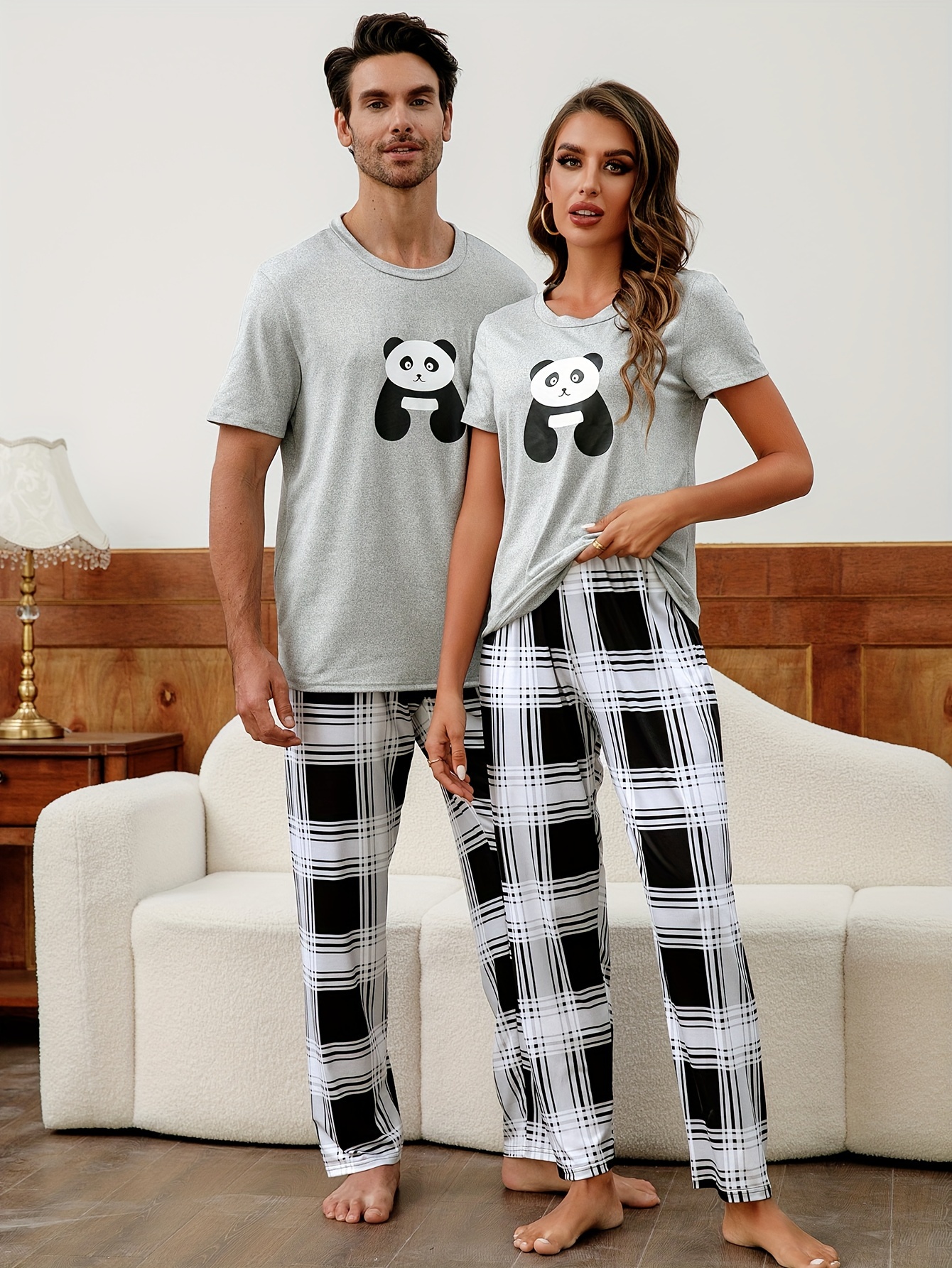 Custom Avocado Pajama Set, Matching Pajamas for Couple, Avocado Print PJ,  Button Down Pajamas Men Women, Mr and Mrs Matching Outfit -  Canada