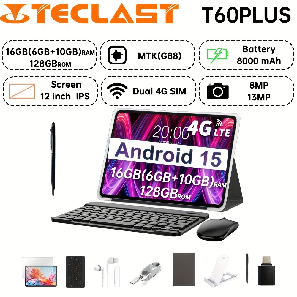 t60 plus 12インチ 90hz 2 pad 16gb ( ) 128gb - Temu Japan