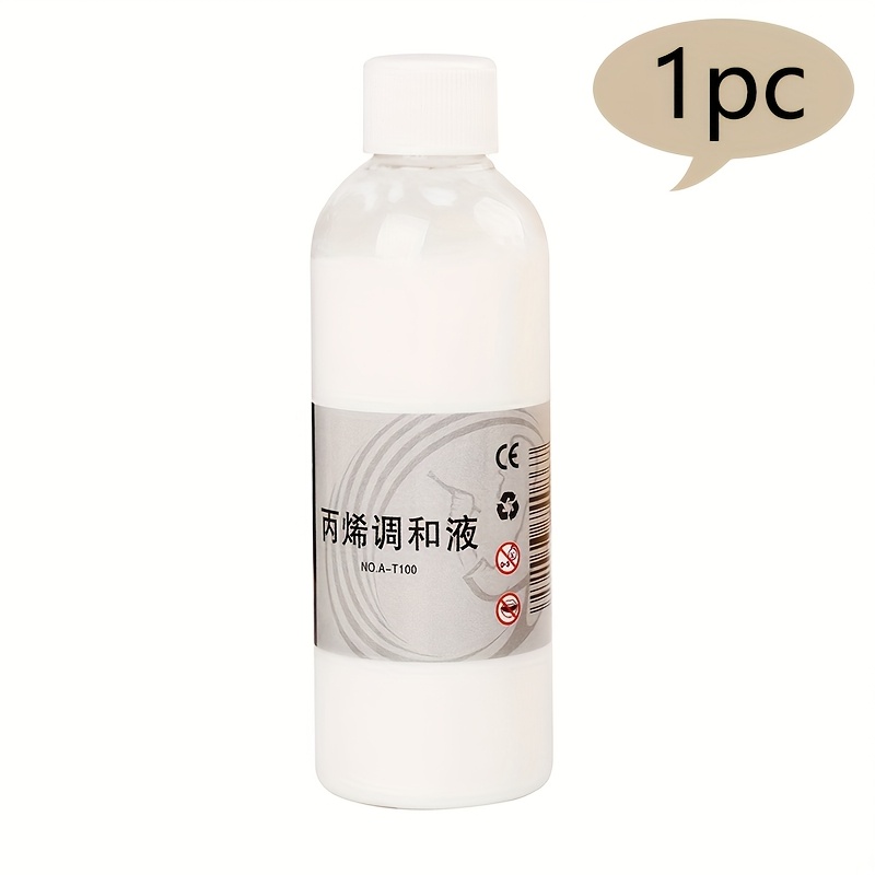 100ml/3.38oz Acrylic - Slow-drying Medium, That Slow-drying , Compatible With Acrylic Paints For Artists, Hobbyists & - Long-lasting Artwork Performance