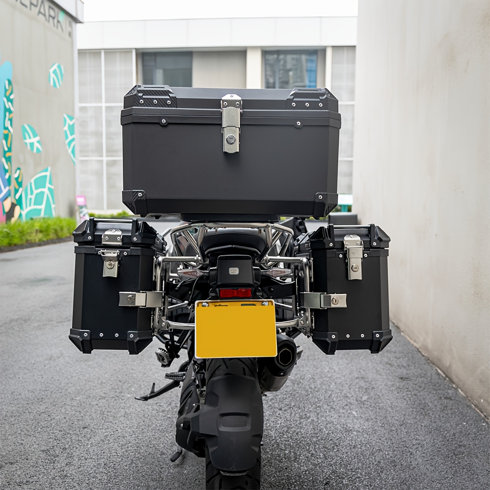best 2 helmet universal trunk motorcycle 68l top 2 helmets storage case r1200 r1250