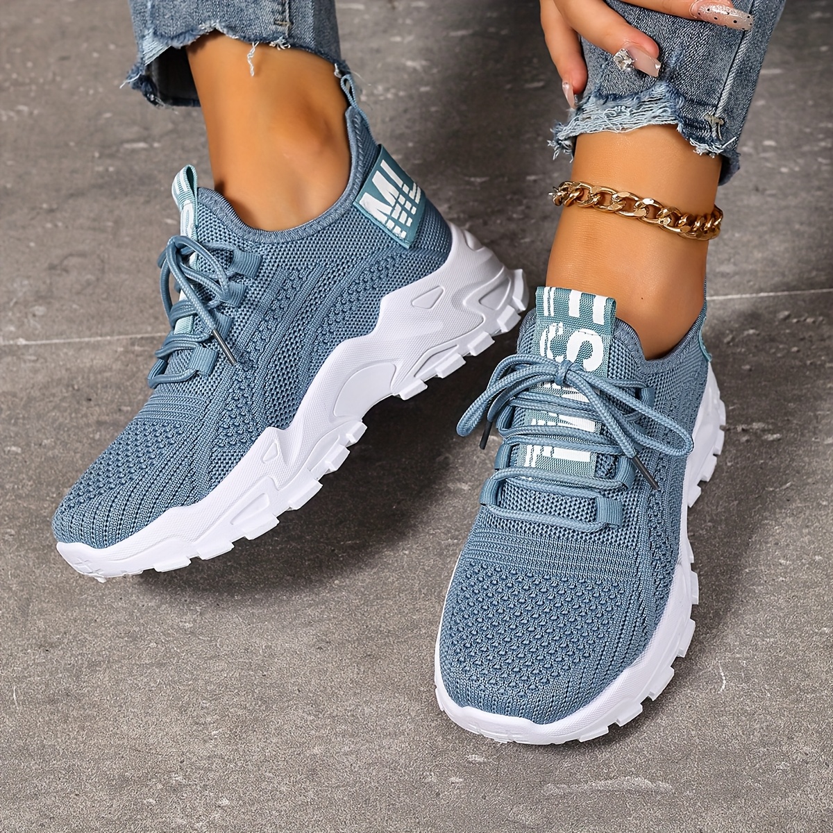 Women'S Shoes, Women'S Fashion Casual Shoes, New Women'S Shoes, Black White, Lightweight Soft-Soled Running Shoes, Comfortable And Breathable Sports Shoes, Outdoor, Vacation Travel, Casual Sports Women'S Shoes, Slip-On Lace-Up Women'S Shoes