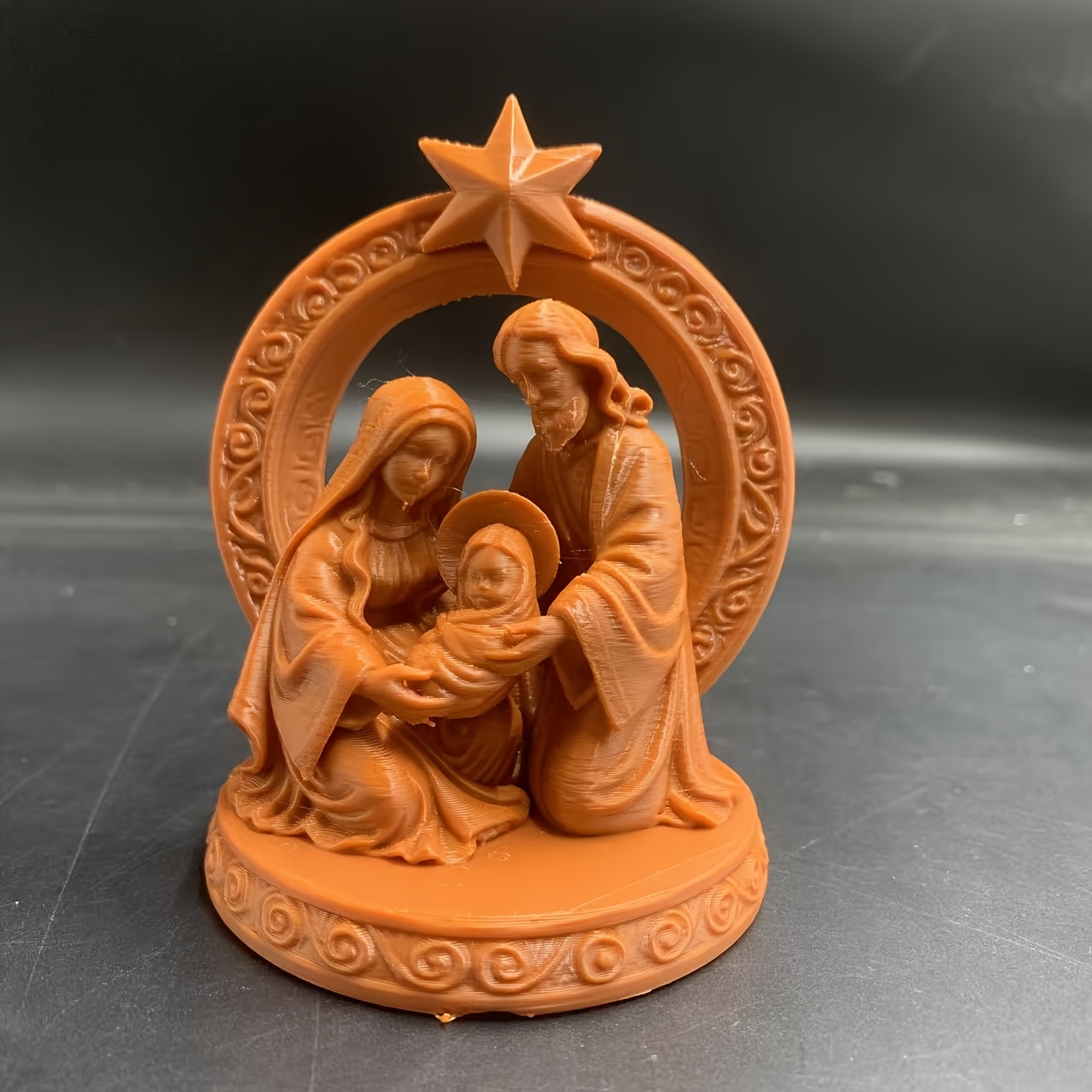 TEMU Statuine del Presepe adatte per Natale, e del Ringraziamento - Decorazione da religiosa con e - Espositore del Presepe in plastica per casa, ,