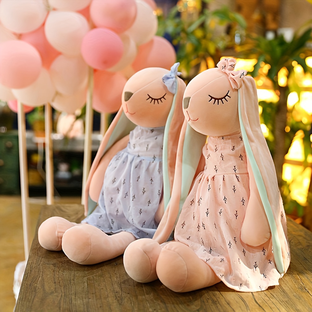 Cute Bunny Plush Toy Anime Doll Sleeping Comfort Doll - Temu Canada