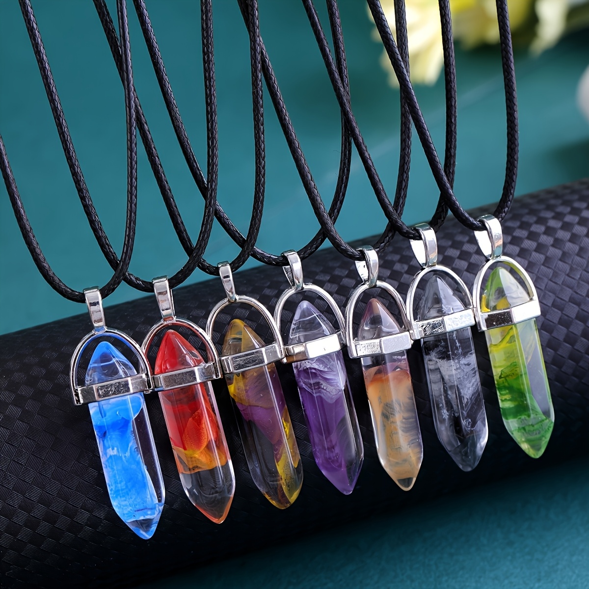 20 piezas de collares con colgantes