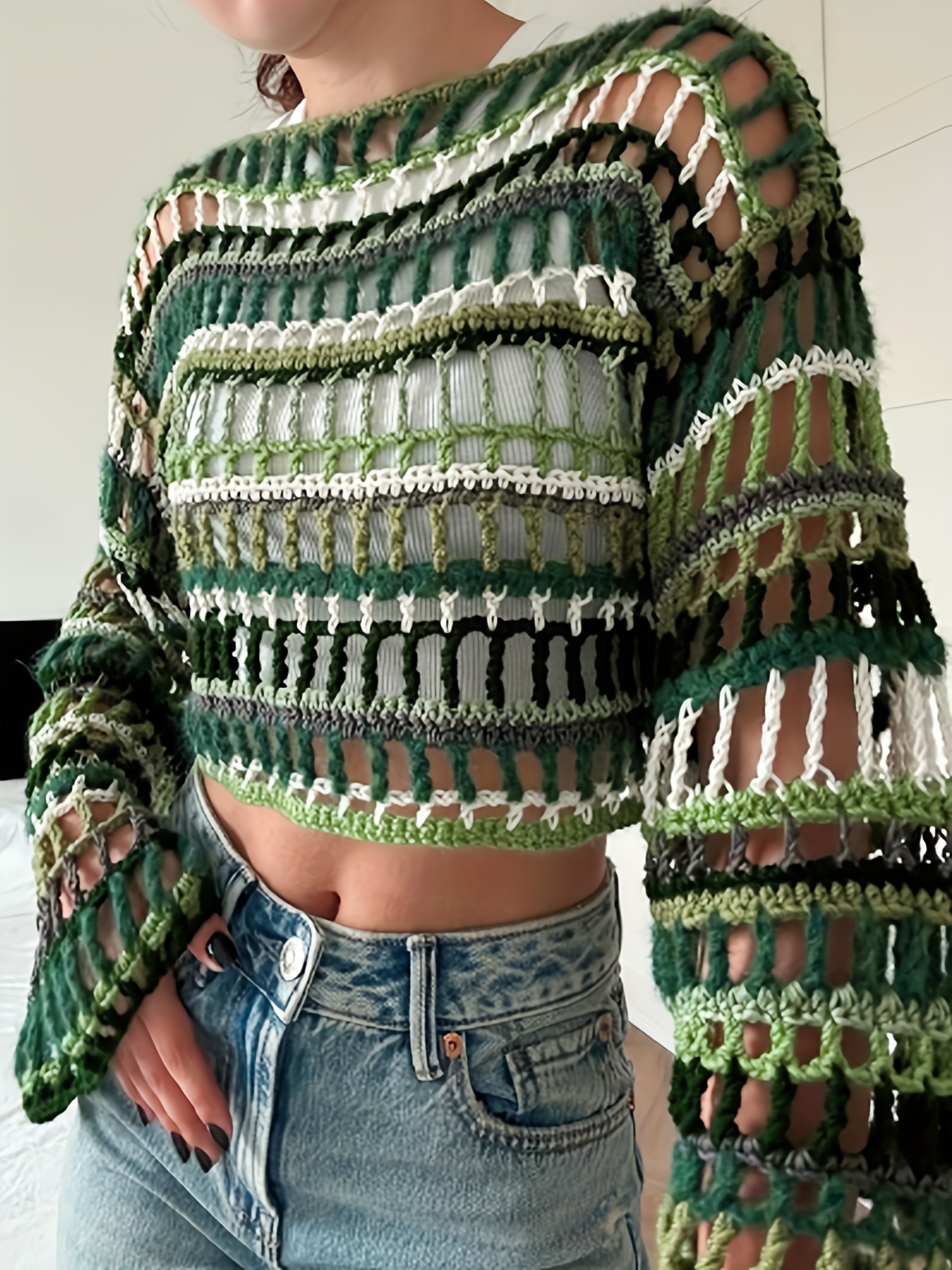 Crochet Clothing - Temu