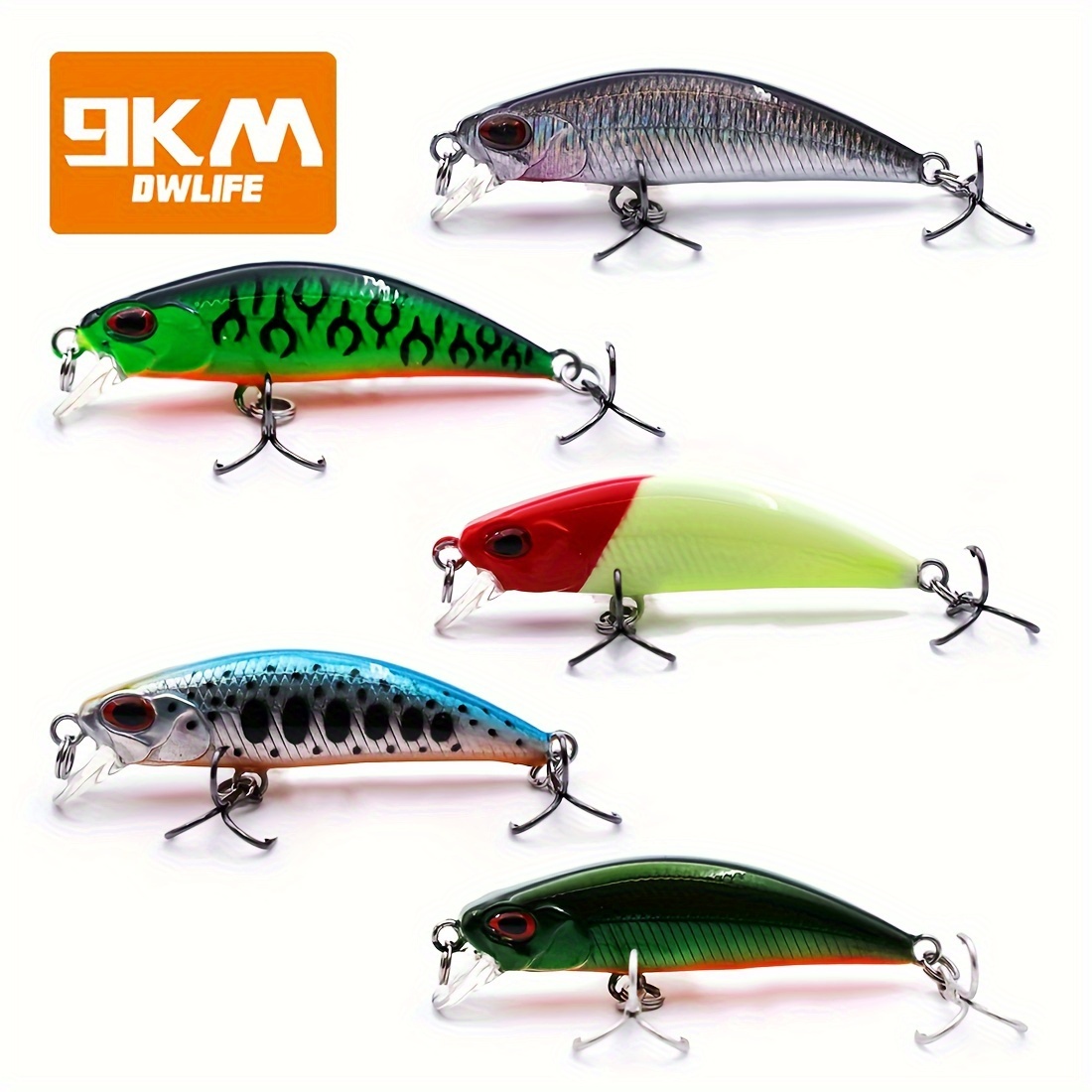 Crankbait Tape Transparent Holoform DIY 8 Color Walleye Bass Minnow Bait  Free SH 