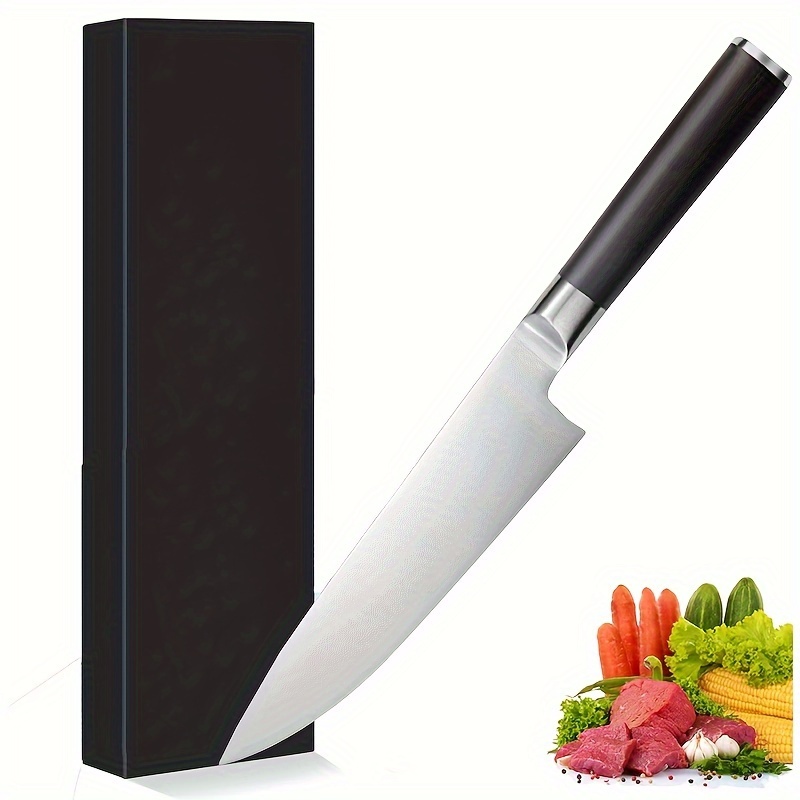 

1pc High Carbon 1.4116 German Steel Cutlery, 8 Inch Chef's Knife