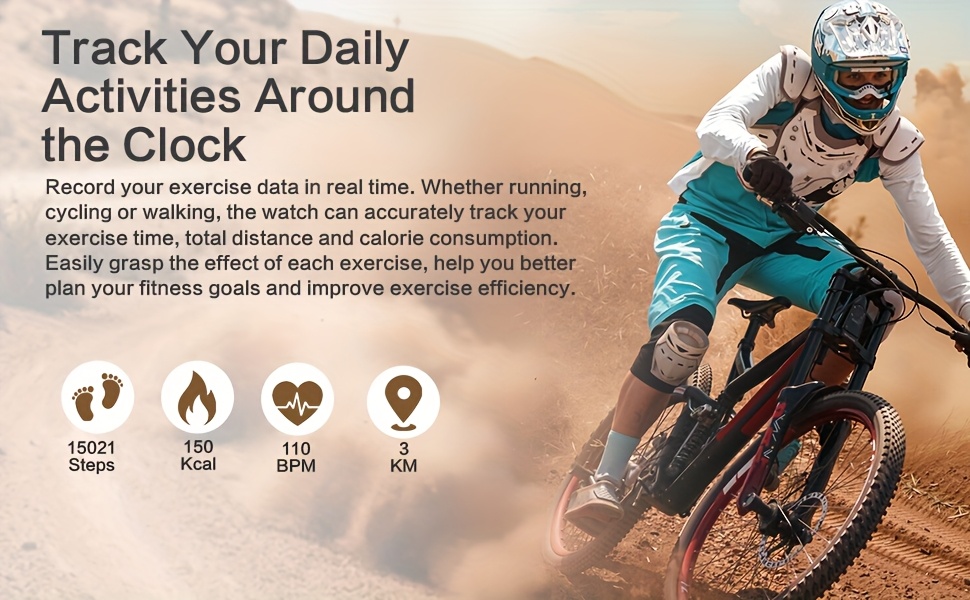 Unisex Smartwatch, 1.9-Inch AMOLED HD Touch Screen, DA GPT AI Fitness Tracker Watch, Supports Wireless Calls/Message Reminders, AI Dials, Smart Voice, Remote Camera, Sitting Reminder, Water Drinking Reminder, Music Control, Alarm Clock, Timer, Health Monitoring Tracker That Can Set Date And Time on The Watch, Suitable for Men And Women, Is The Best Gift for Family/Friends/Relatives, Birthday Gift, Holiday Gift, Christmas Gift