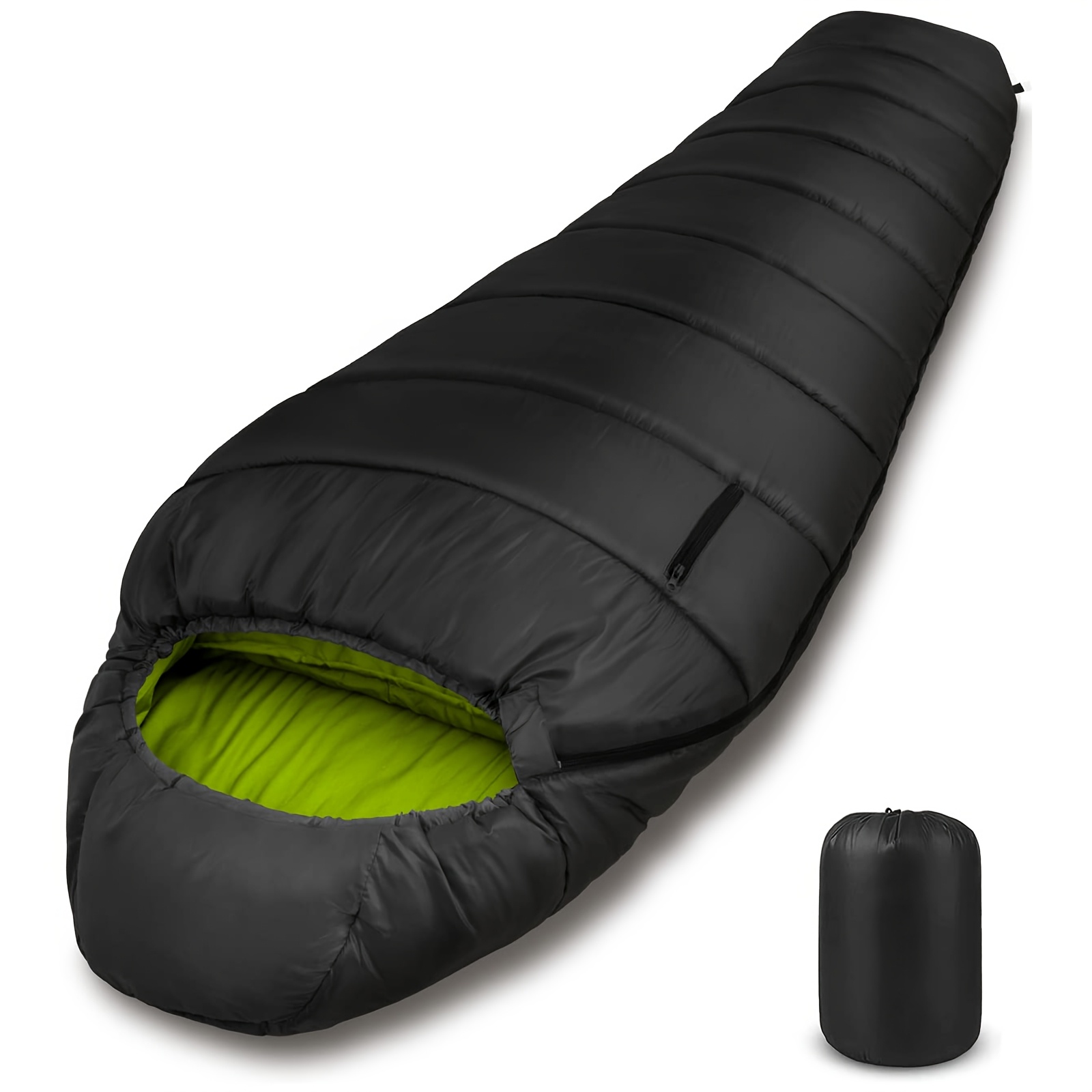 TEMU Sleeping Bag 15-45 Extreme 3-4 Season Sleeping Bag For Adults Cold Weather-warm And Washable, For Hiking Traveling Outdoor Activities