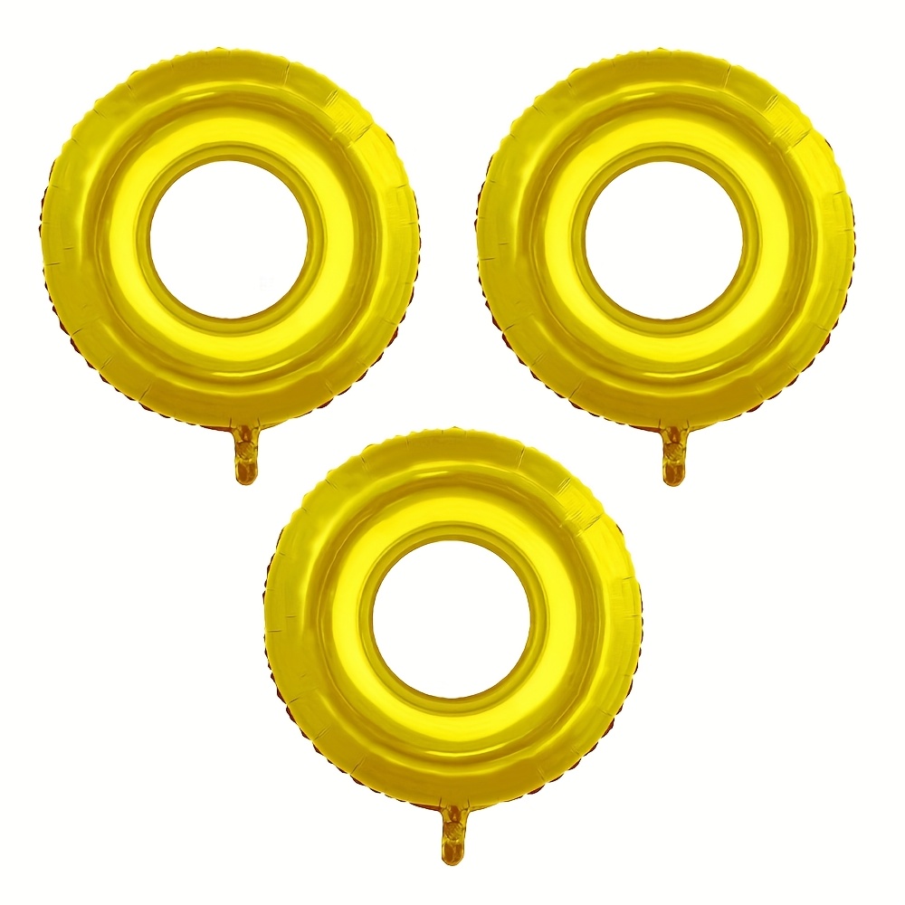 Image of 3 Foil Balloons, Suitable For Decorations At Birthday Parties With A Theme, Valentine's Day, Engagement Proposals, Christmas, Role-playing Themed Parties, And Carnival-themed Birthday Decorations