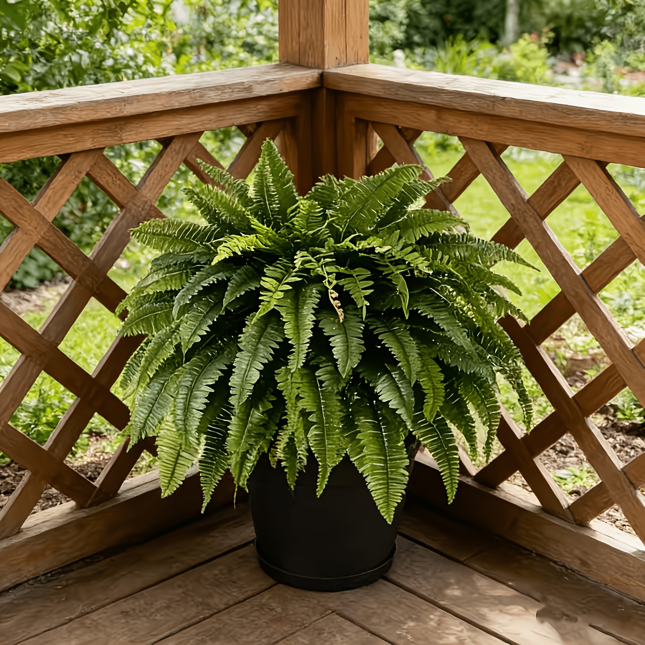 2pcs of oversized artificial boston fern plants   outdoor decoration with faux persian leaves ideal for weddings poolside and hotel entrances suitable for christmas indoor and outdoor decor anniversaries thanksgiving mothers day