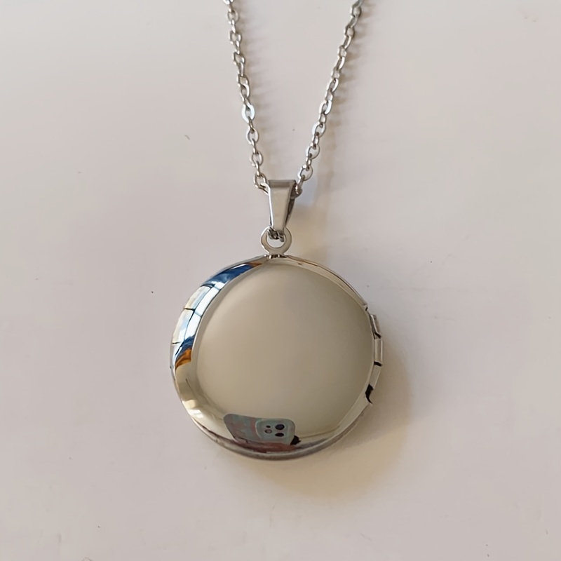 Image of Locket Necklace With Picture Photo Locket Necklace Photo Necklace Personalized Necklace Memorial Necklace Anniversary Gift