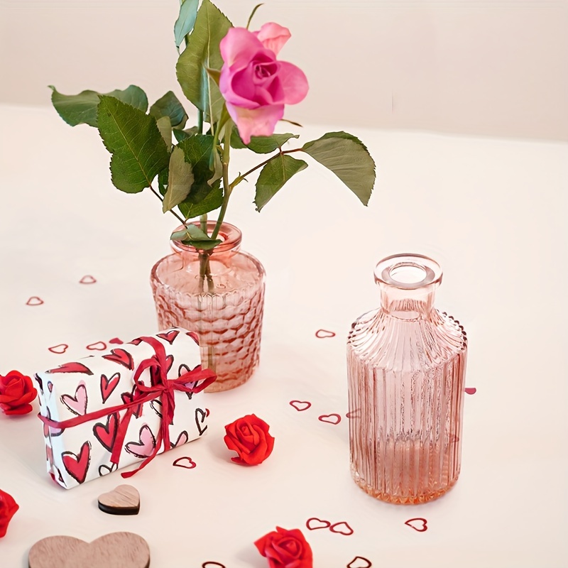 ガラス 花瓶 ピンク 桃色 ガラス 花瓶 ピンク 桃色 ガラス 花瓶 ピンク 桃色 ヴィンテージ