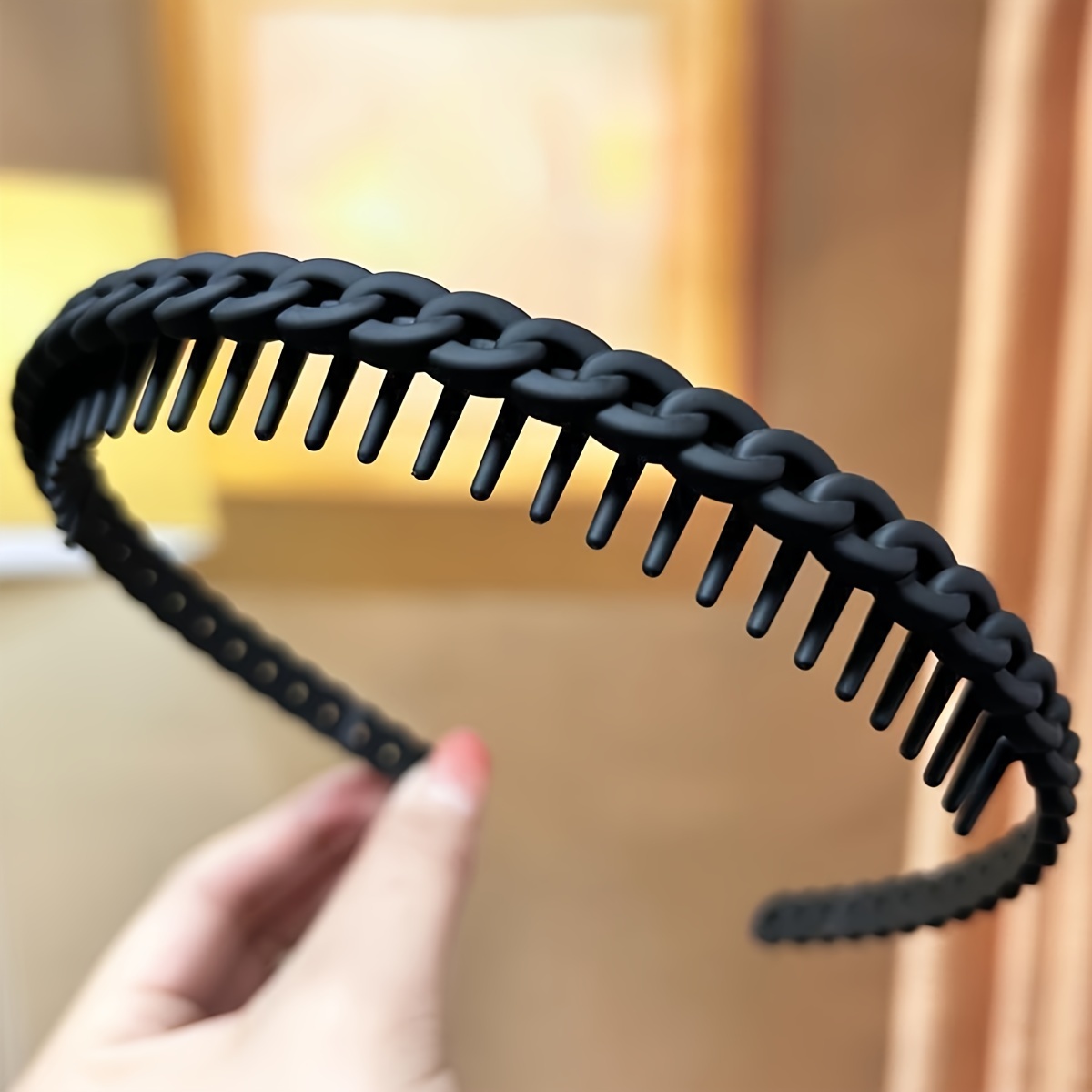 2/3/4/5pcs Hair Scrunchies with Teeth, Anti-Slip Headbands for Washing Face and Styling, Hair Accessories