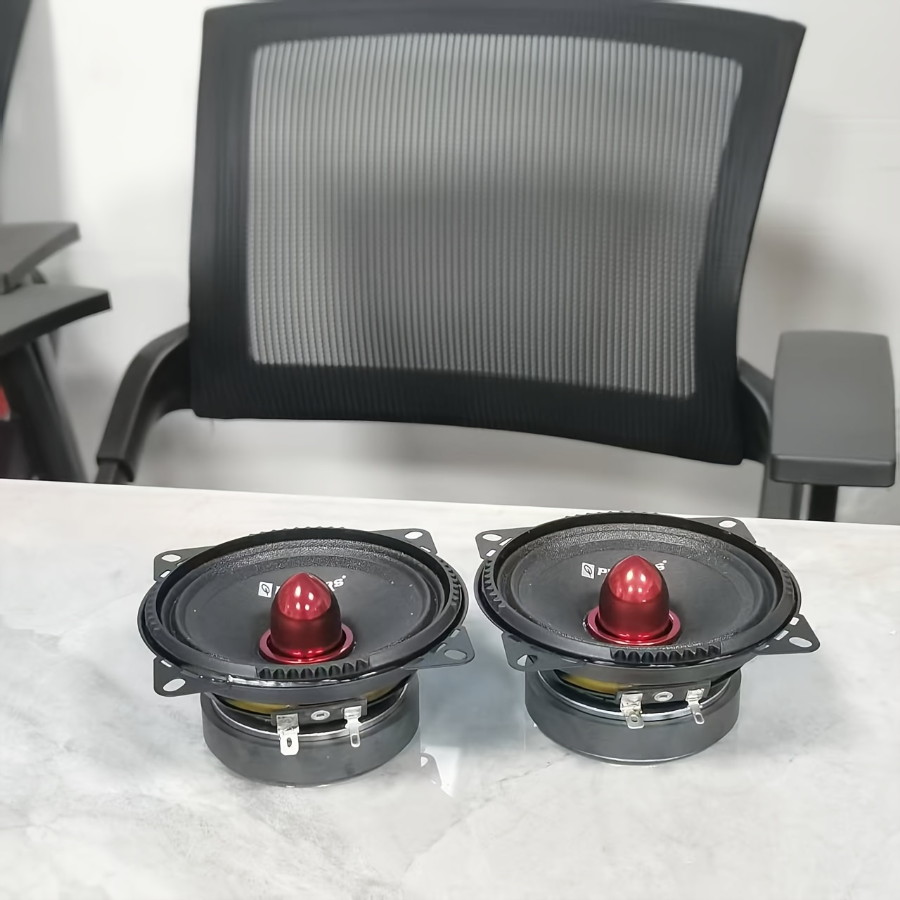 1 Pair MAX.400W 4-inch Car Midrange Speakers • Aluminium Bullet... product image 9