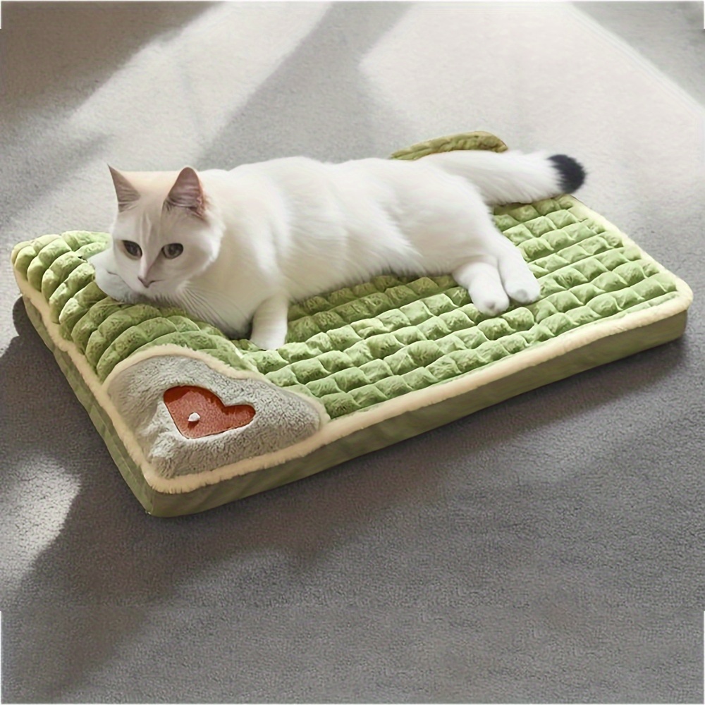 

Cat Bed Mat, Thickened Pet , Cat Sleeping Pad Bottom, Rectangle Bed - -