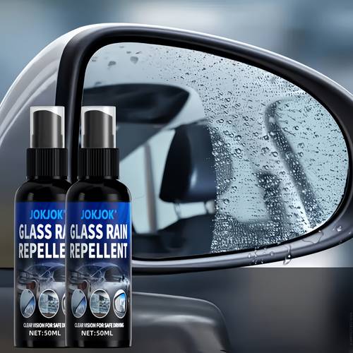 50ml nano repellent suitable for helmets windshields and interior glass to prevent rain and fog