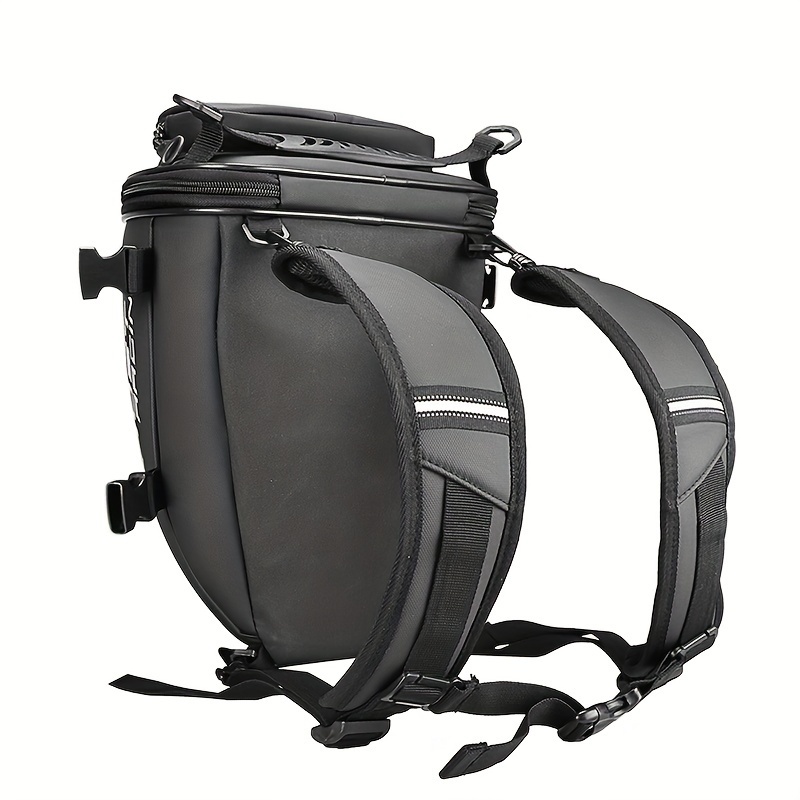 Borsa Posteriore Moto MIGHTYDUTY - Pelle PU Impermeabile, Multifunzionale, Per Viaggi