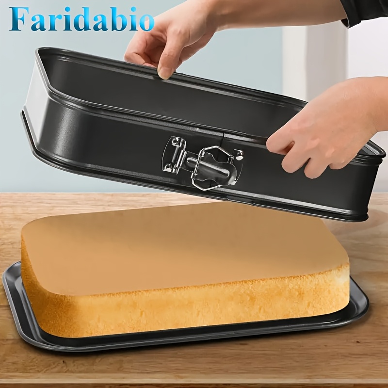 

Faridabio Carbon Steel Loaf Pan With Metal Lid - Easy Clean, & Rust-resistant Baking Mold For , Cakes, Bread - Home & Commercial Use