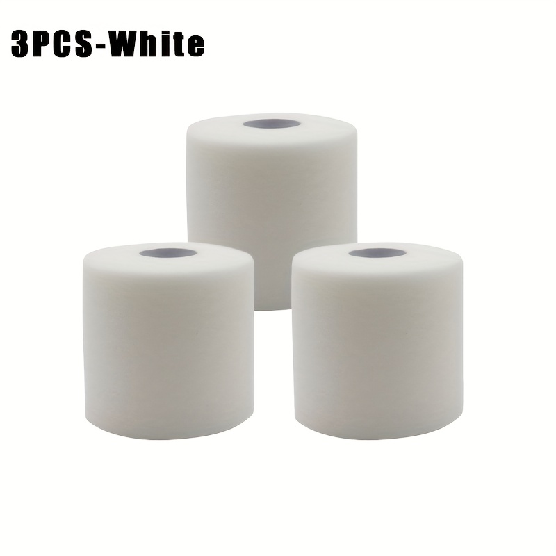 Image of 3 Rolls Of Sports Skin Film, Pre-wrapped Athletic Tape Foam, Bandage Wraps, Sports Tape For Wrists, Elbows, Knees, And Ankles, Suitable For Gymnastics, Boxing, And Climbing