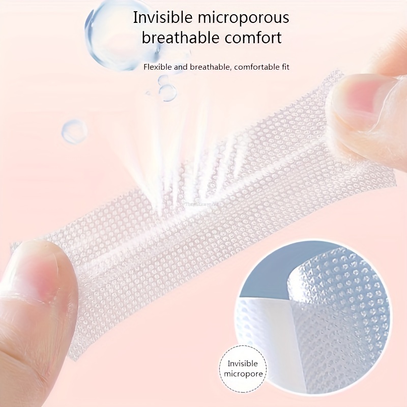 Transparent Waterproof Bandage for Foot, Finger, Toe, Heel - Invisible, Travel Essential, Alternative to Traditional Bandages, Fragrance-Free, Transparent Bandage, Invisible Bandage, Flexible Bandage, Durable Bandage