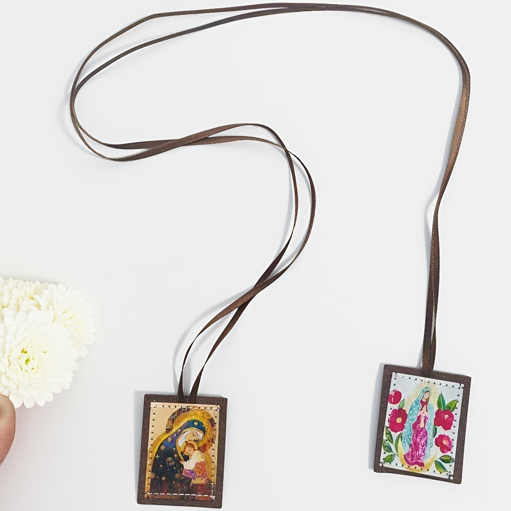 Bohemian-Style Polyester Scapular Necklace