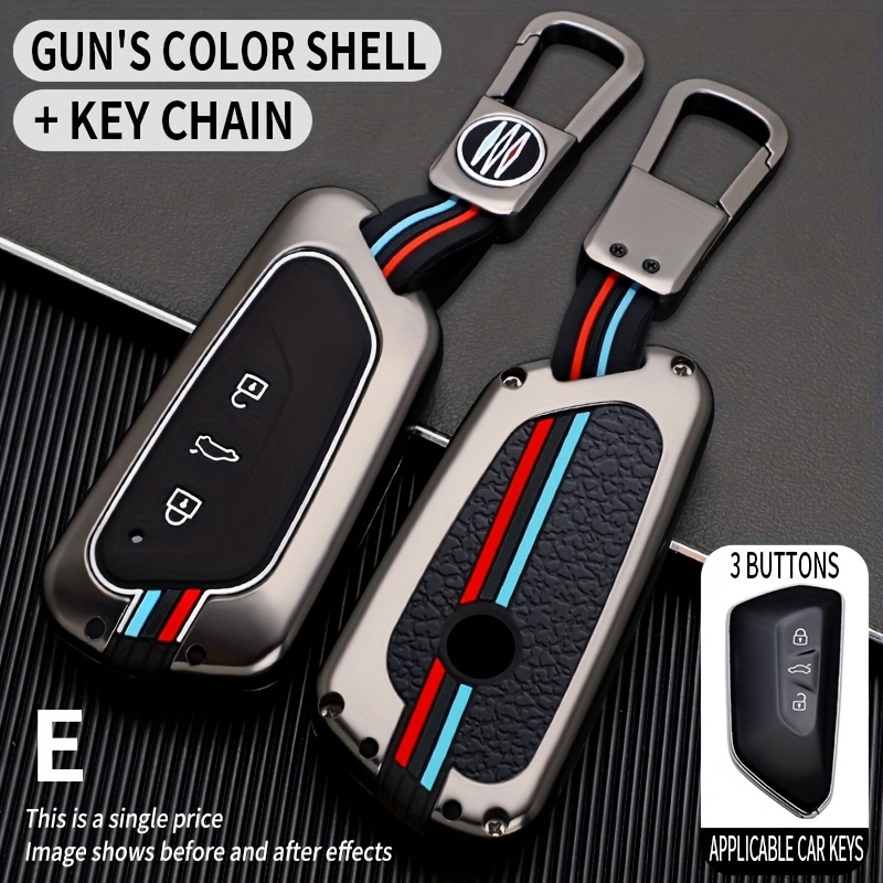 Image of Key Case Cover Shell Fob For Vw For Golf 8 Mk8 Id-4 Id-6 For For Octavia A8 For Seat For Leon Fr Mk4 For For