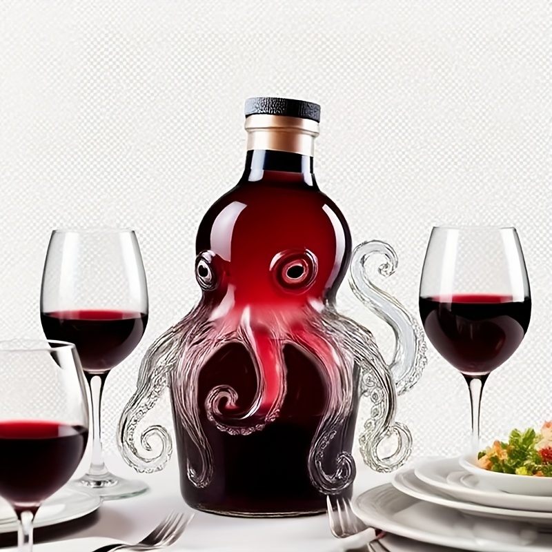 OctoPour™ premium octopus decanter design