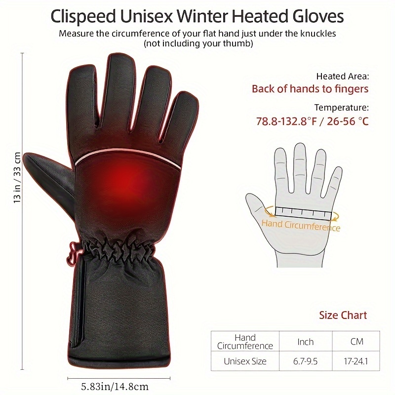 Saviour - Guantes calefactables para caza con batería eléctrica para  hombres y mujeres