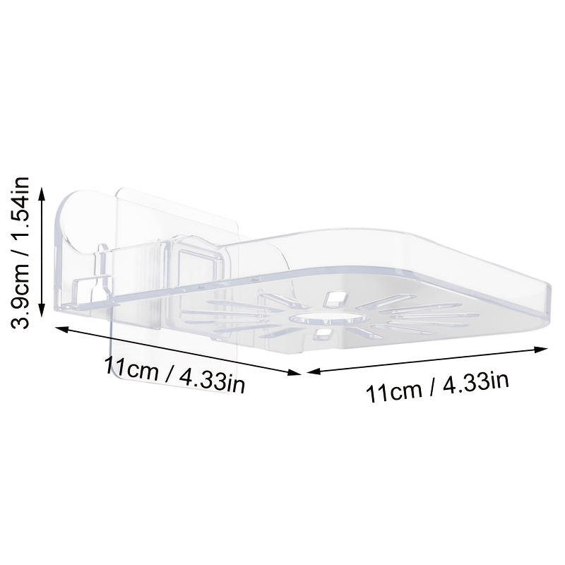 TEMU Wall-mounted Camera Bracket, Monitor Mount, Does Not Damage Walls, Self-adhesive, Space-saving, Secure And Stable, Suitable For Indoor And