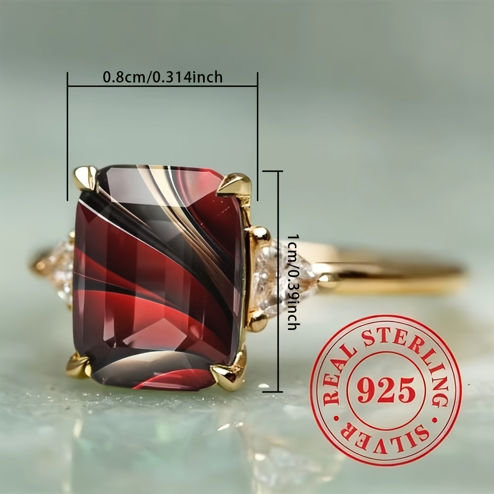 Casual 925 Silver Ring for Daily Use and Parties
