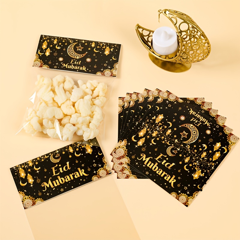 

10pcs Eid Treat - Plastic Twist For Eid Al-fitr Favors And Decorations