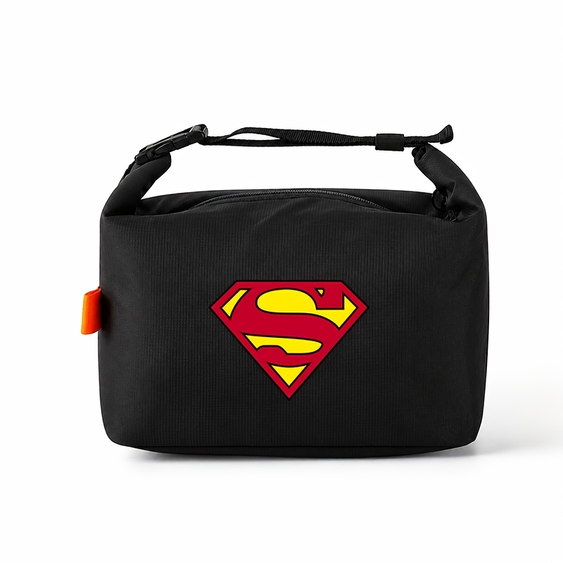 TEMU Borsa termica per WB, borsa Bento portatile di grande capacit� per studenti e impiegati, campeggio e picnic, contenitore da cucina, non a