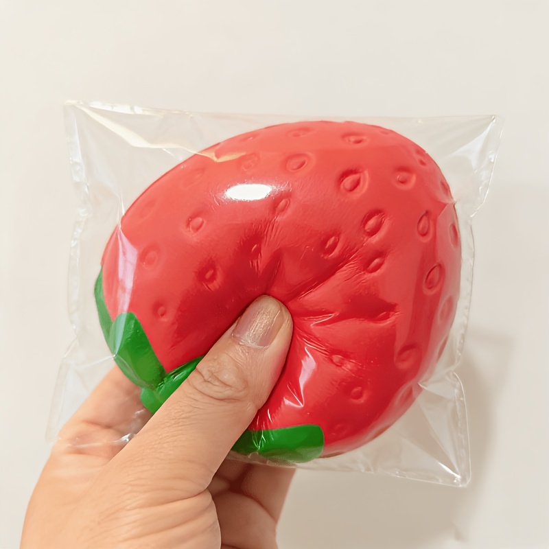 Image of Toys Slow Rebound Fruit Vent Toys Fun Sensory Annoyance Toys For Home Decor Interactive Prizes Christmas Thanksgiving Birthday Party Gifts Slow Rising Squishies Toys Strawberry Gifts Thanksgivi