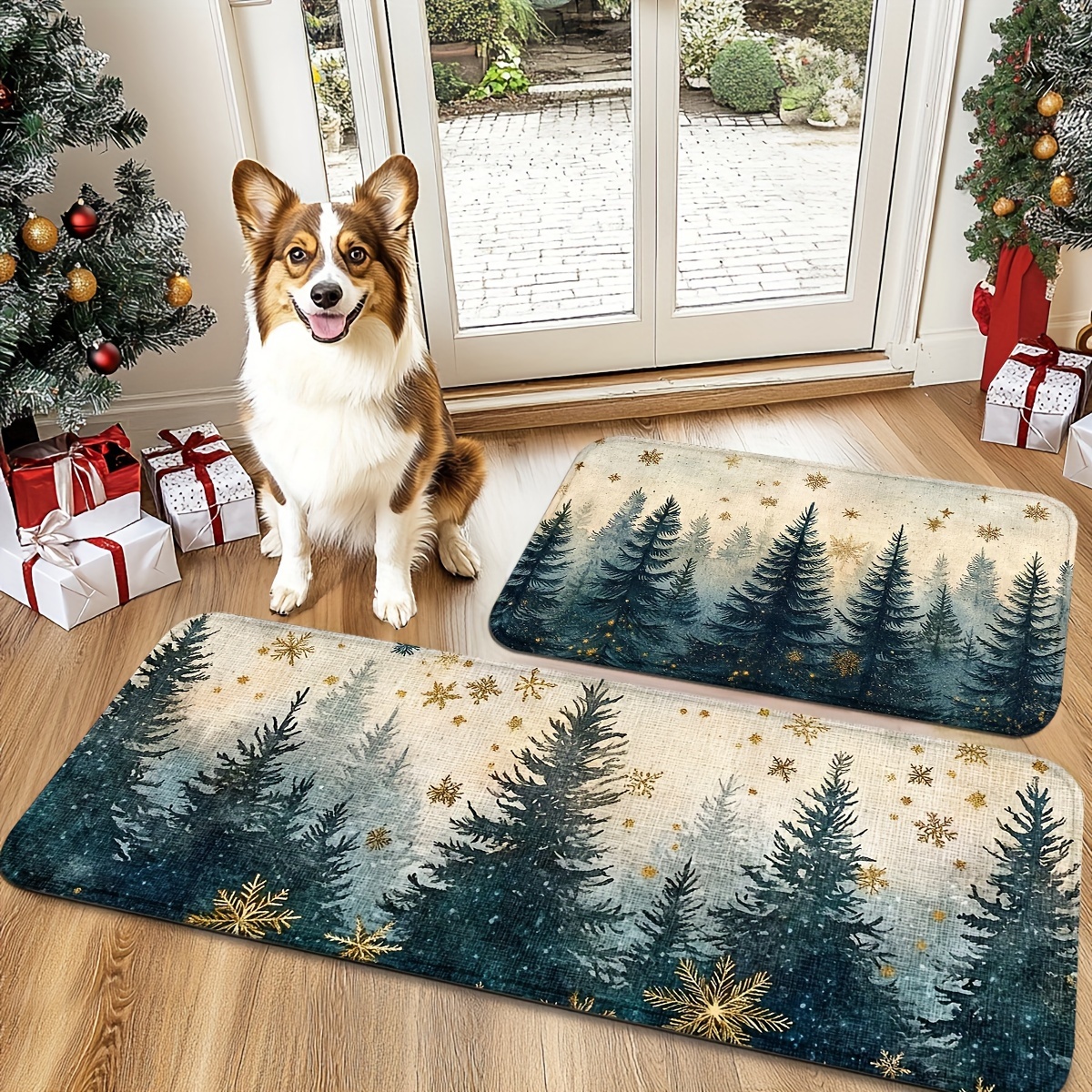 

Christmas Cheer Non-slip Door Mat - & Design, Front Door, Bathroom, Rv, And Home Decor, Christmas Decor