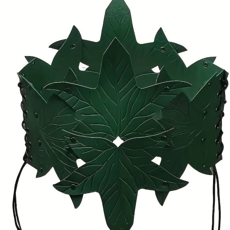 TEMU Ceinture Renaissance Large Tour de Ceinture de Feuille Ceinture Médiévale pour LARP Accessoires de Costume d'Halloween
