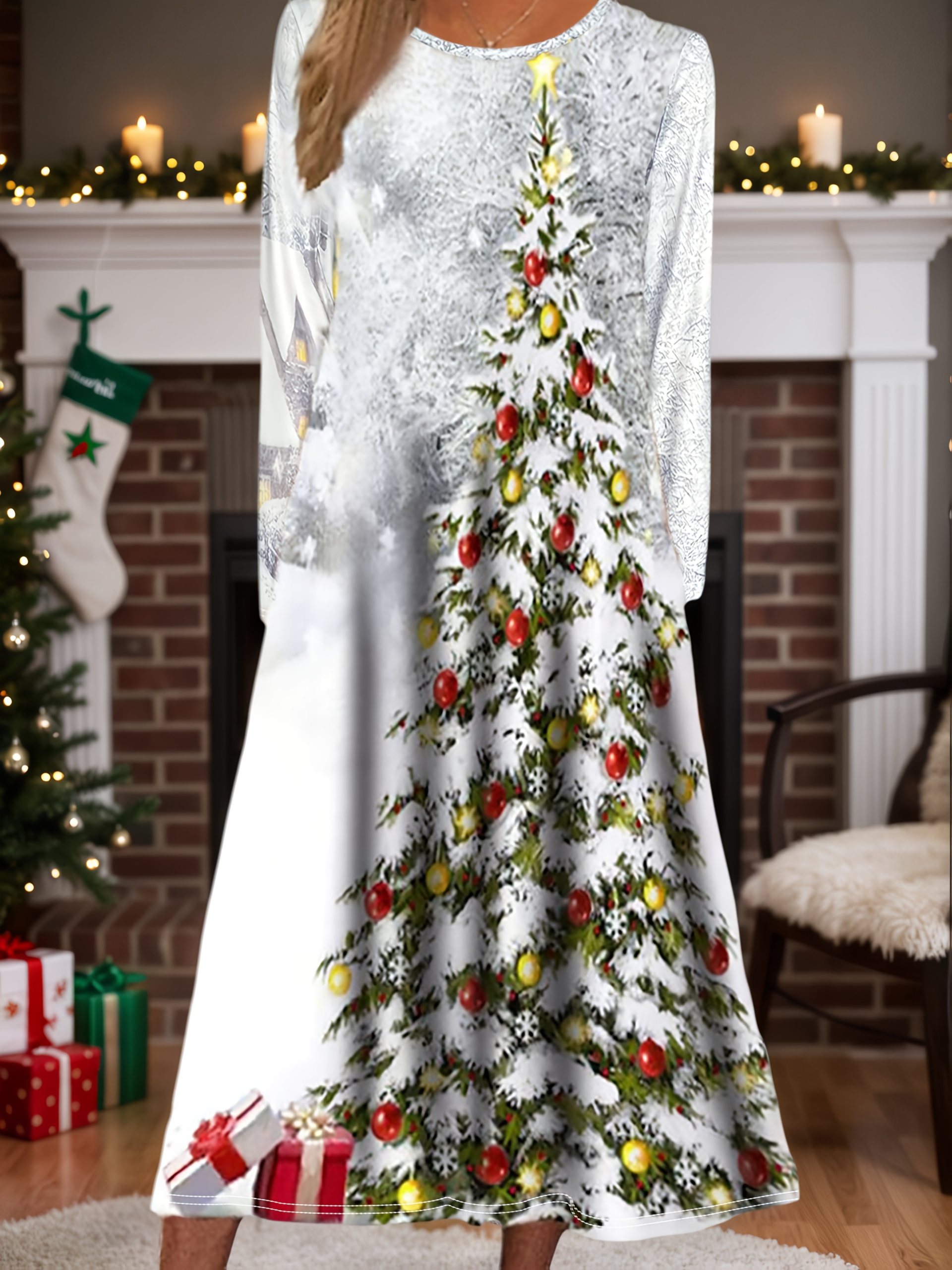 white christmas dresses Red Sequin Dress: Women's Christmas Outfits main image 0