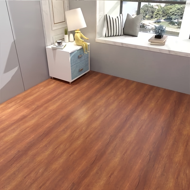 easy to apply self   wood grain floor sticker thick and durable pvc suitable for home decoration   quick renovation stylish decor natural look   vinyl material peel and stick decorative vinyl diy enthusiasts interior designers