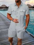 conjunto casual de bolsillo