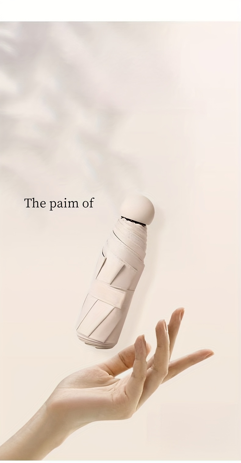 Un ensemble de deux parasols pare-soleil pour couple - Élégants et portables, conception pliante manuelle, livrés avec un étui capsule de rangement, adaptés à toutes les saisons, disponibles en trois options de couleurs