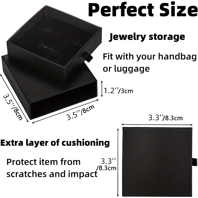 12-Pack Jewelry Gift Boxes for Elegant Storage