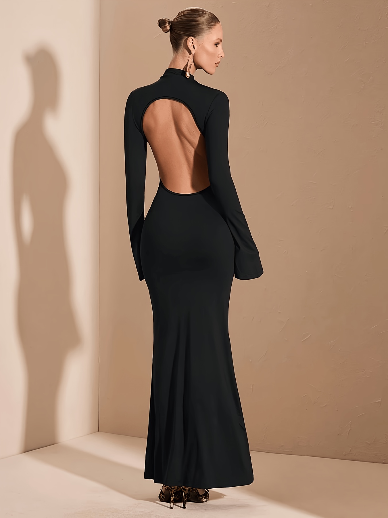 strapless open back dress Brittany Open Back Bodycon – The Look On Broadway main image 1