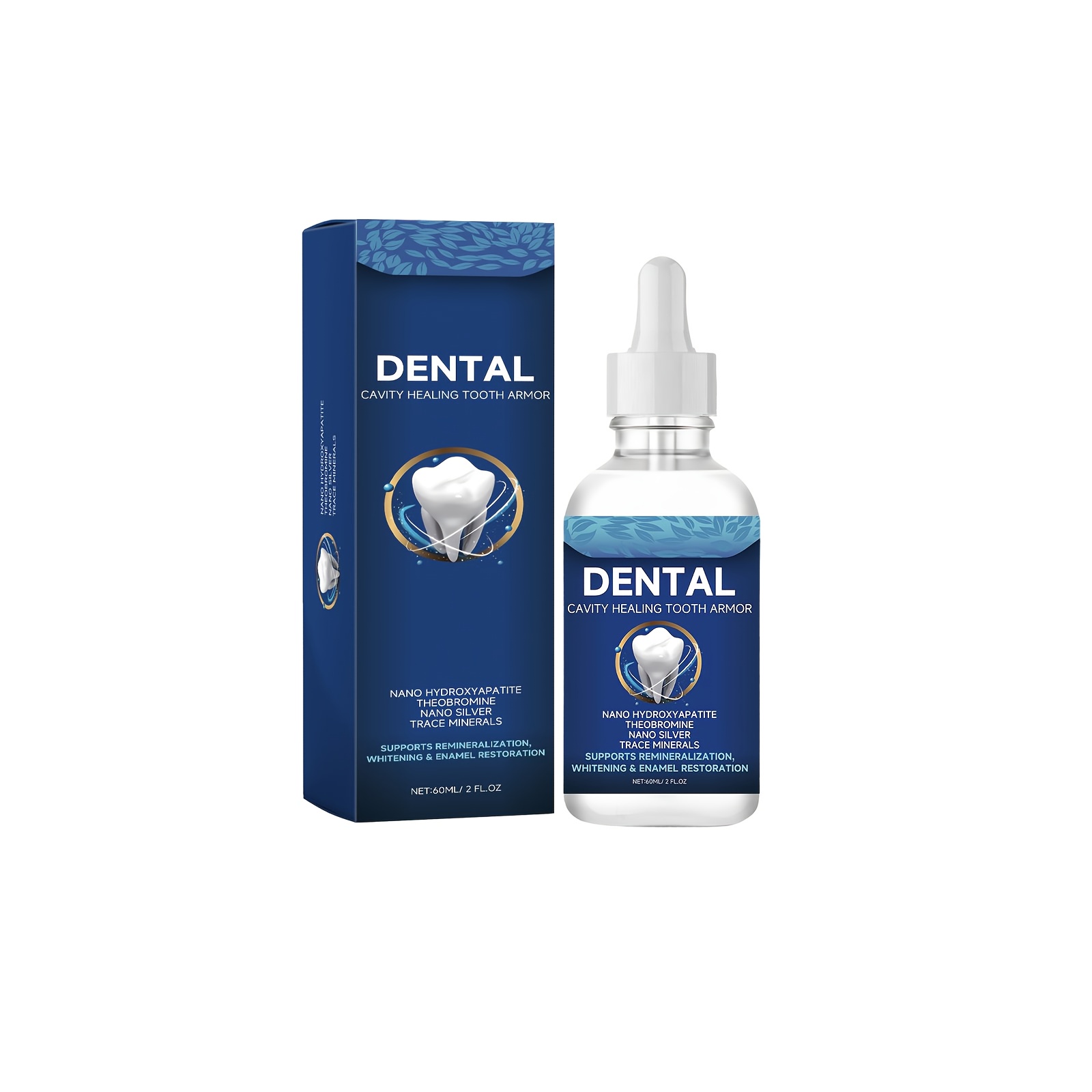 ORALHOE Natural Tooth Care Liquid - 2.03oz - Gentle and Non-Irritating for Daily Oral Hygiene, Supports Enamel Care, Portable for Travel · Ideal Valentine'S Day Gift