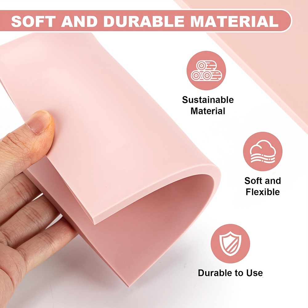 4pcs Rubber Linocut Kit for Printmaking and Stamp Making