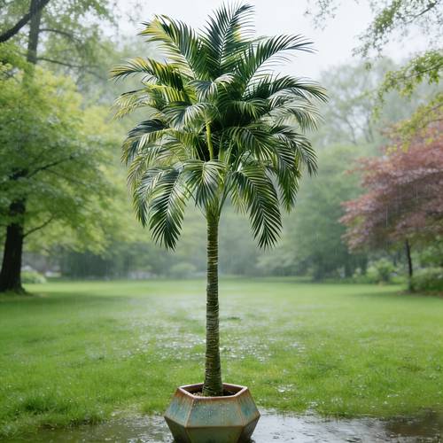 large realistic artificial palm tree suitable for outdoor indoor use giant standing tropical plant with foliage evergreen decoration for patio garden courtyard suitable for ramadan mother day father day