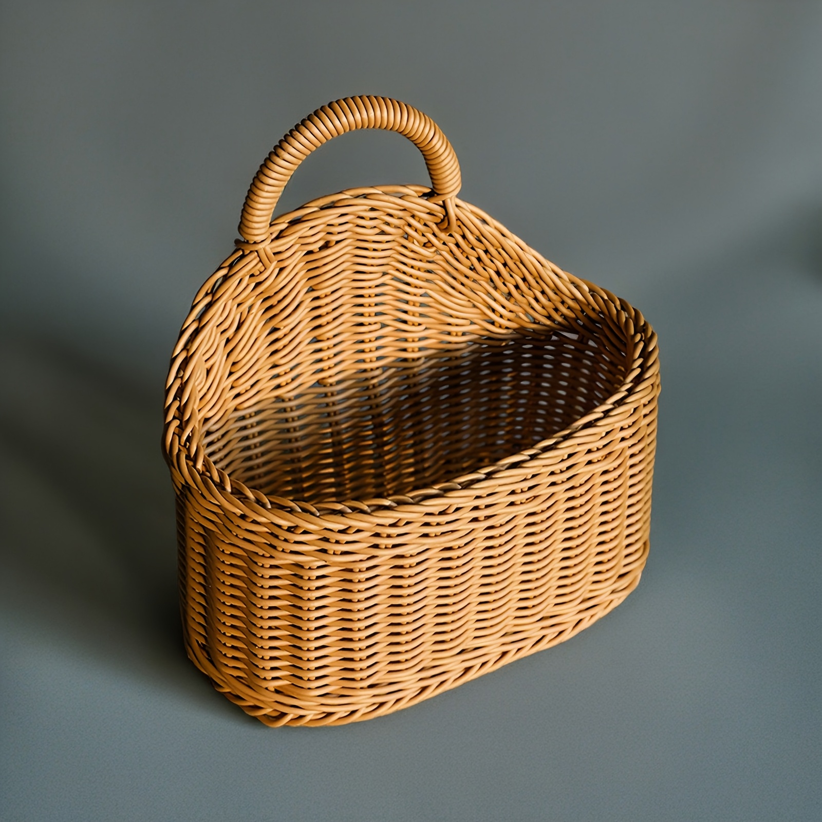 Cestino Appendiabiti 3 Strati In Cotone Intrecciato – Organizer Da Porta O Parete – Decorativo In Iuta Per Soggiorno E Camera - 2